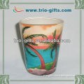 Beach design shot glass with full decal